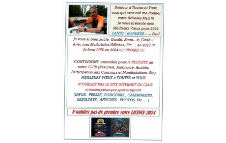 BON REVEILLON du 31 DECEMBRE 2023