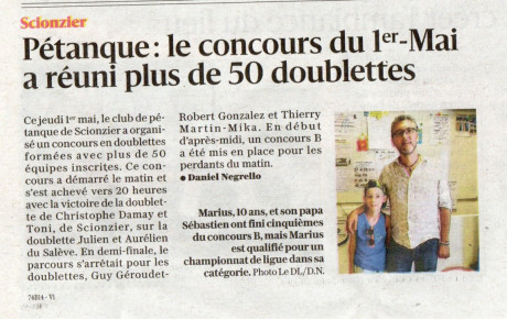 LA PRESSE DU 4 MAI 2025